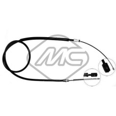 Cable de accionamiento, freno de estacionamiento - METALCAUCHO-80245