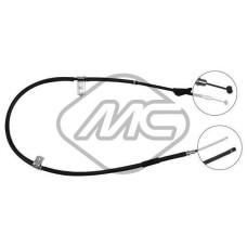 Cable de accionamiento, freno de estacionamiento - METALCAUCHO-80267