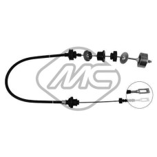 Cable de accionamiento, accionamiento del embrague - METALCAUCHO-80269