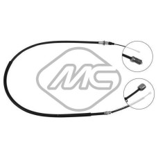 Cable de accionamiento, freno de estacionamiento - METALCAUCHO-80272