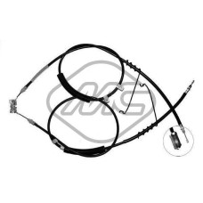 Cable de accionamiento, freno de estacionamiento - METALCAUCHO-80305