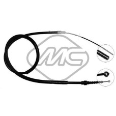 Cable de accionamiento, freno de estacionamiento - METALCAUCHO-80342