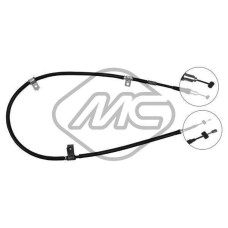 Cable de accionamiento, freno de estacionamiento - METALCAUCHO-80350