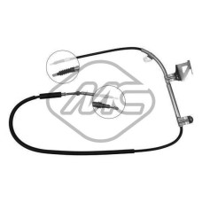 Cable de accionamiento, freno de estacionamiento - METALCAUCHO-80577