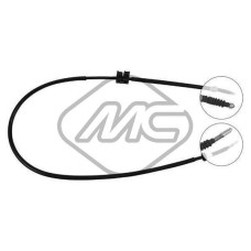 Cable de accionamiento, freno de estacionamiento - METALCAUCHO-80589