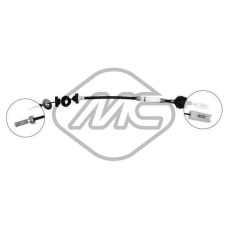 Cable de accionamiento, accionamiento del embrague - METALCAUCHO-80725