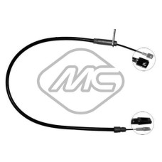 Cable de accionamiento, freno de estacionamiento - METALCAUCHO-80952