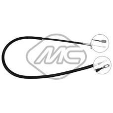 Cable de accionamiento, freno de estacionamiento - METALCAUCHO-80964