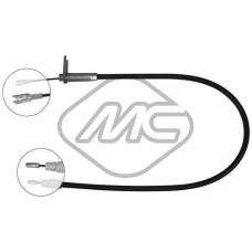 Cable de accionamiento, freno de estacionamiento - METALCAUCHO-80972