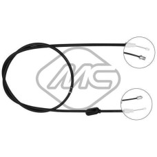 Cable de accionamiento, freno de estacionamiento - METALCAUCHO-80978