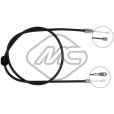 Cable de accionamiento, freno de estacionamiento - METALCAUCHO-80981