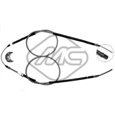 Cable de accionamiento, freno de estacionamiento - METALCAUCHO-81773