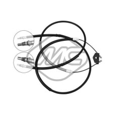Cable de accionamiento, freno de estacionamiento - METALCAUCHO-81817