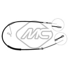 Cable de accionamiento, freno de estacionamiento - METALCAUCHO-81831