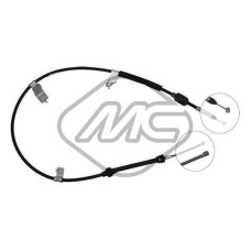 Cable de accionamiento, freno de estacionamiento - METALCAUCHO-81959