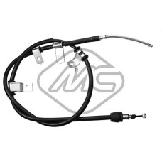 Cable de accionamiento, freno de estacionamiento - METALCAUCHO-81987