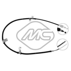 Cable de accionamiento, freno de estacionamiento - METALCAUCHO-81998