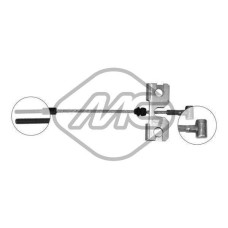 Cable de accionamiento, freno de estacionamiento - METALCAUCHO-82335