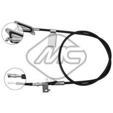 Cable de accionamiento, freno de estacionamiento - METALCAUCHO-82341