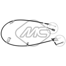 Cable de accionamiento, freno de estacionamiento - METALCAUCHO-82361