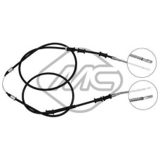 Cable de accionamiento, freno de estacionamiento - METALCAUCHO-82479