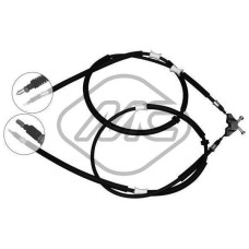 Cable de accionamiento, freno de estacionamiento - METALCAUCHO-82523