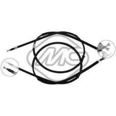Cable de accionamiento, freno de estacionamiento - METALCAUCHO-82525