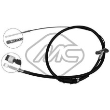 Cable de accionamiento, freno de estacionamiento - METALCAUCHO-82528