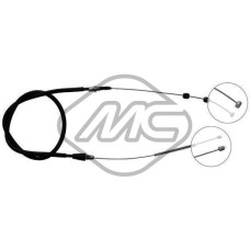 Cable de accionamiento, freno de estacionamiento - METALCAUCHO-82552