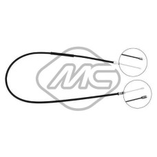 Cable de accionamiento, freno de estacionamiento - METALCAUCHO-82812