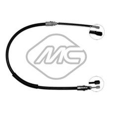 Cable de accionamiento, freno de estacionamiento - METALCAUCHO-82826
