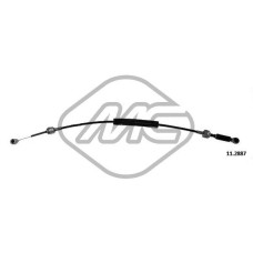 Cable de accionamiento, caja de cambios manual - METALCAUCHO-82950