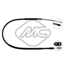 Cable de accionamiento, freno de estacionamiento - METALCAUCHO-83029
