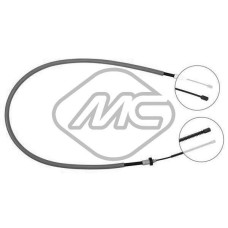 Cable de accionamiento, freno de estacionamiento - METALCAUCHO-83075