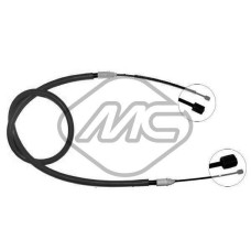 Cable de accionamiento, freno de estacionamiento - METALCAUCHO-83085