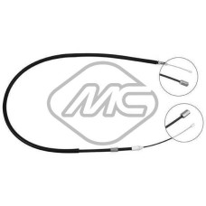 Cable de accionamiento, freno de estacionamiento - METALCAUCHO-83086