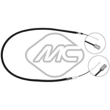 Cable de accionamiento, freno de estacionamiento - METALCAUCHO-83087