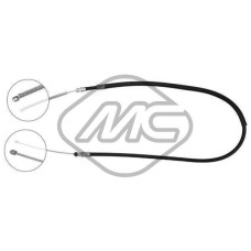 Cable de accionamiento, freno de estacionamiento - METALCAUCHO-83089