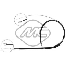 Cable de accionamiento, freno de estacionamiento - METALCAUCHO-83095