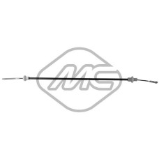 Cable de accionamiento, accionamiento del embrague - METALCAUCHO-83277