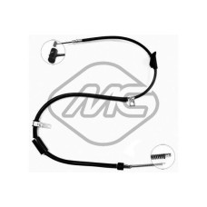 Cable de accionamiento, freno de estacionamiento - METALCAUCHO-83325