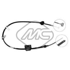 Cable de accionamiento, freno de estacionamiento - METALCAUCHO-83350