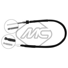 Cable de accionamiento, freno de estacionamiento - METALCAUCHO-83465