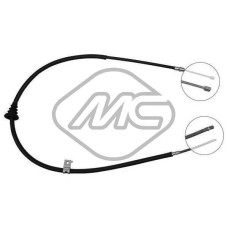 Cable de accionamiento, freno de estacionamiento - METALCAUCHO-83467