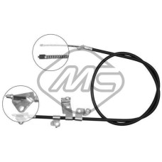 Cable de accionamiento, freno de estacionamiento - METALCAUCHO-83479