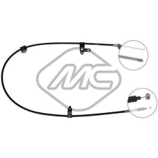 Cable de accionamiento, freno de estacionamiento - METALCAUCHO-83499
