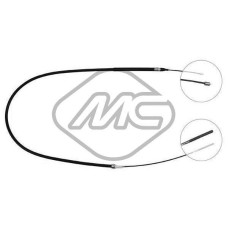 Cable de accionamiento, freno de estacionamiento - METALCAUCHO-83716