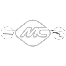 Cable de accionamiento, freno de estacionamiento - METALCAUCHO-83730