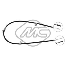 Cable de accionamiento, freno de estacionamiento - METALCAUCHO-83980
