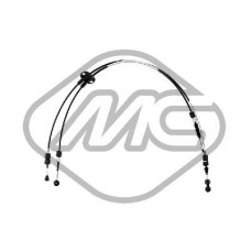 Cable de accionamiento, caja de cambios manual - METALCAUCHO-86088